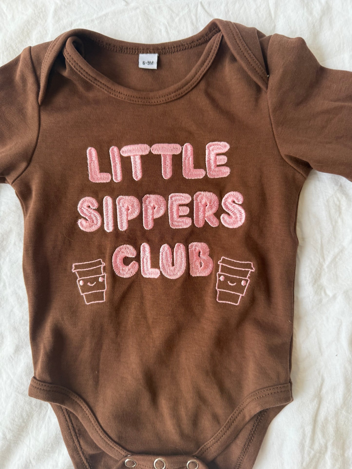 Little Sippers Club Bodysuit