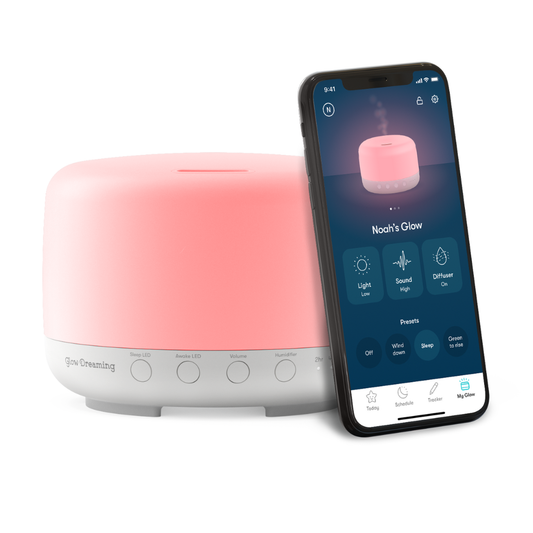 All in One Night Light-Pink Noise-Humidifier-Aromatherapy