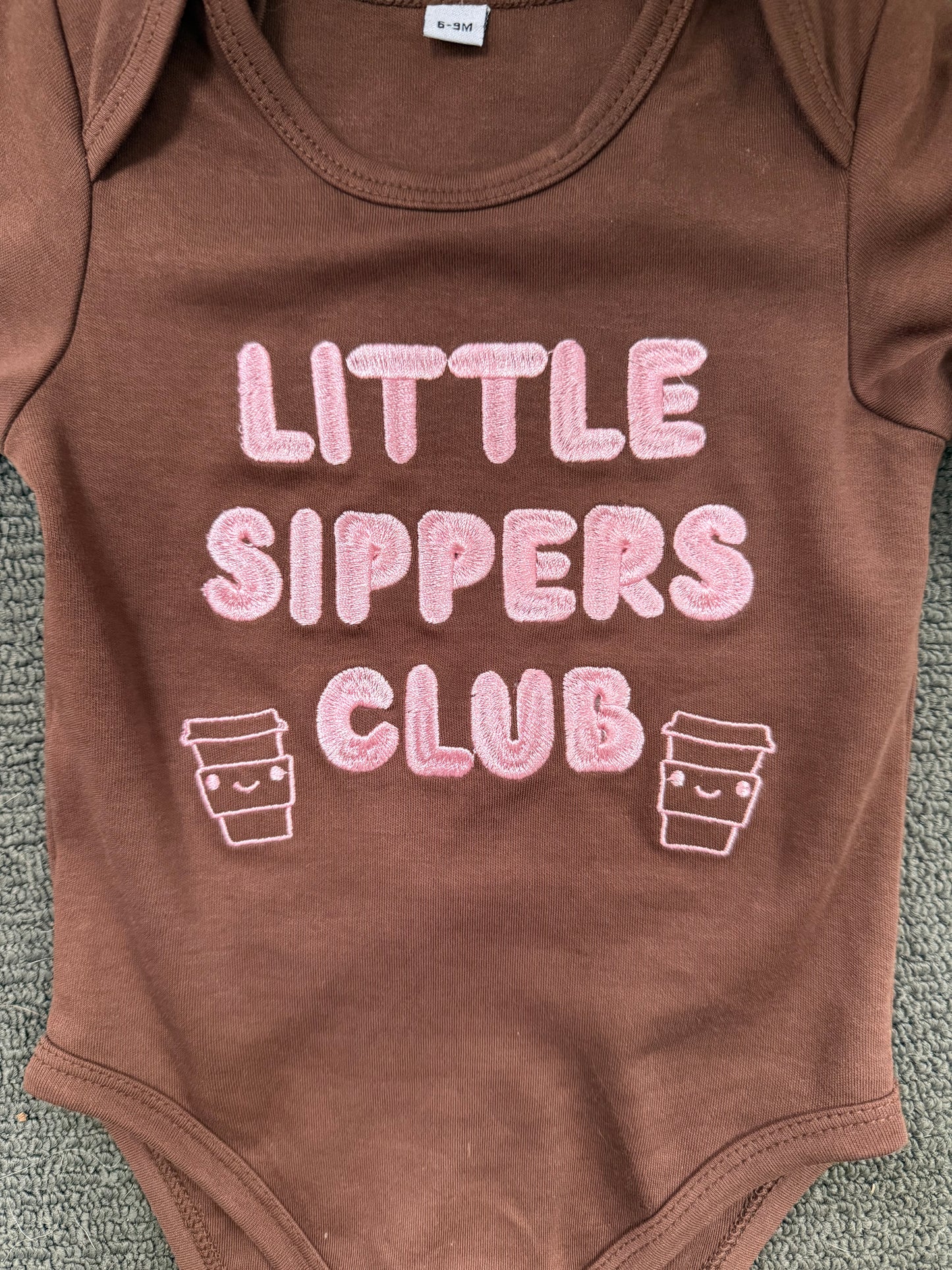 Little Sippers Club Bodysuit