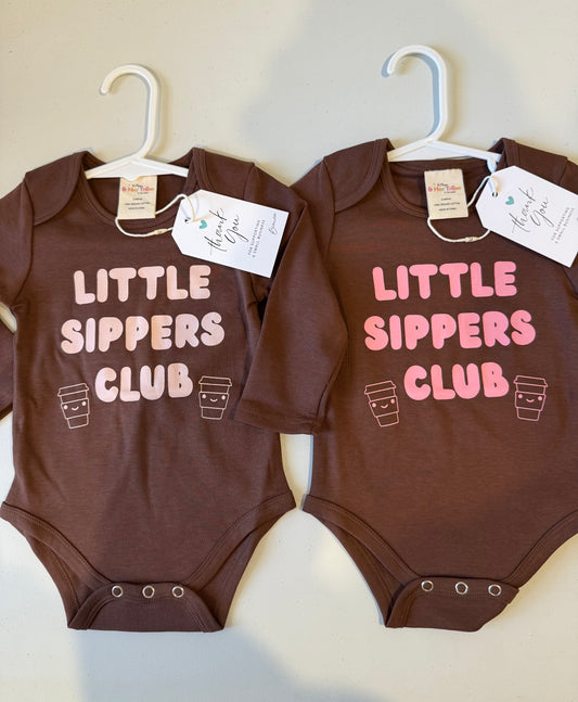 Little Sippers Club Bodysuit