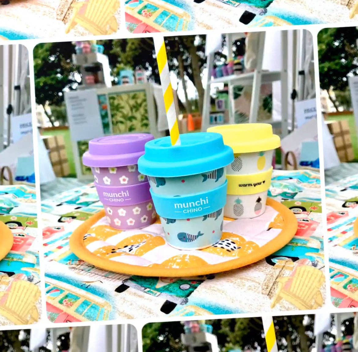 Whale Babychino Cup - Straw Included
