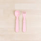 Re-Play Ice Pink Forks and Spoons Set - 8 Pieces)