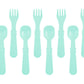 Re-Play Mint Forks and Spoons Set, 8 Pieces, Bulk Pack